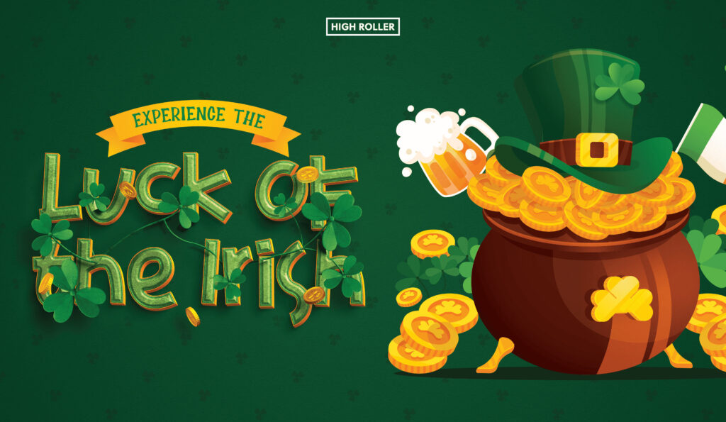 Irish themed slots at Highroller